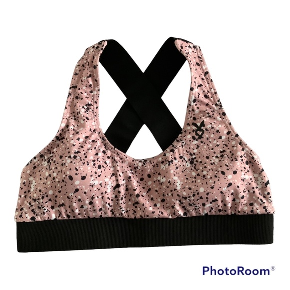 Women’s Sports Pink Barbie-Core Bra Cardio Bunny size XL - Picture 1 of 8